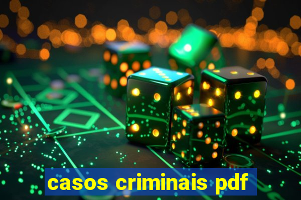 casos criminais pdf